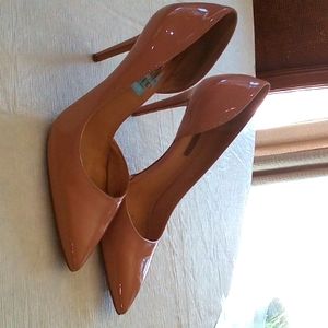 Inc. Nude Patent Leather Heels - Used